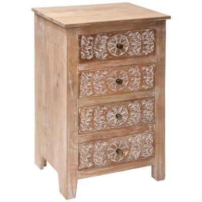 ATMOSPHERA Chiffoniera Shirel In Mango 4 Cassetti Créateur D'Intérieur ATMOSPHERA Chiffoniera Shirel In Mango 4 Cassetti Créateur D'Intérieur