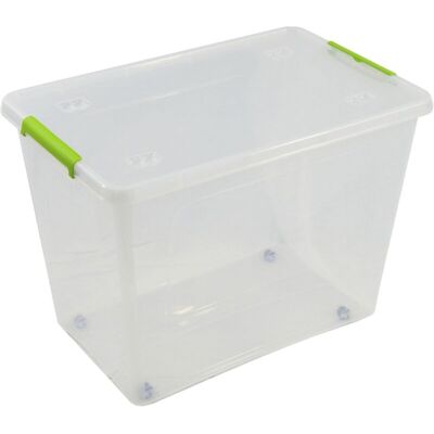 Scatola di Stoccaggio Trasparente Artplast Bianca - Scatola di Stoccaggio Scatola di Stoccaggio Trasparente Artplast Bianca - Scatola di Stoccaggio