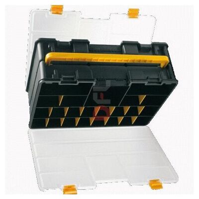 ARTPLAST Dema - Valigetta Cassetta Portaminuteria Porta Oggetti 46scomparti Art4600 Cm.44x32x16 ARTPLAST Dema - Valigetta Cassetta Portaminuteria Porta Oggetti 46scomparti Art4600 Cm.44x32x16