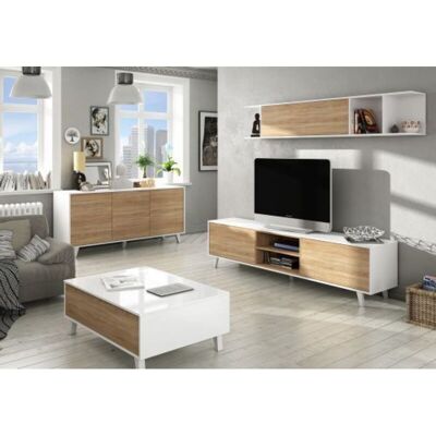 ALTRI Credenza Nordica Bianca - 154x40cm - Buffet ALTRI Credenza Nordica Bianca - 154x40cm - Buffet