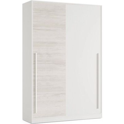 DMORA Armadio scorrevole bianco antico - Arredamento camera DMORA Armadio scorrevole bianco antico - Arredamento camera