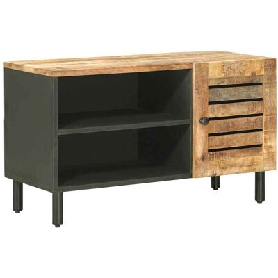 VIDAXL Armadi Di Stoccaggio Naturale 80 X 33 X 46 Cm VIDAXL Armadi Di Stoccaggio Naturale 80 X 33 X 46 Cm