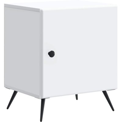 VIDAXL Armadio Da Notte Bianco 43 X 34,5 X 50 Cm Legno Ingegnerizzato VIDAXL Armadio Da Notte Bianco 43 X 34,5 X 50 Cm Legno Ingegnerizzato
