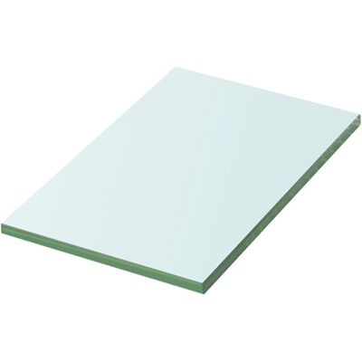 VIDAXL Mensola In Vetro Trasparente 20x12 Cm - VIDAXL Mensola In Vetro Trasparente 20x12 Cm -