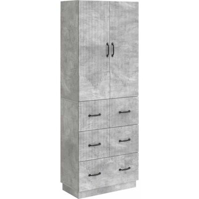 VIDAXL Set Di Armadi 2 Pz 66 X 34,5 X 87 Cm Legno Ingegnerizzato VIDAXL Set Di Armadi 2 Pz 66 X 34,5 X 87 Cm Legno Ingegnerizzato