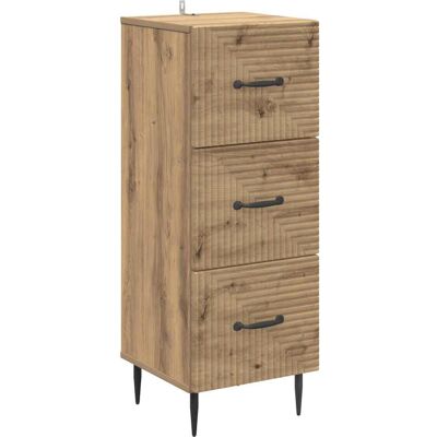 VIDAXL Mobile Con Cassetti 33 X 34,5 X 89,5 Cm Legno Ingegnerizzato VIDAXL Mobile Con Cassetti 33 X 34,5 X 89,5 Cm Legno Ingegnerizzato