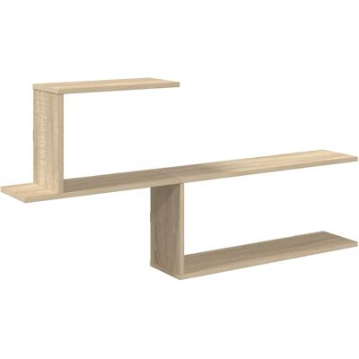 VIDAXL Scaffale Da Parete Rovere Sonoma 122 X 18 X 60 Cm VIDAXL Scaffale Da Parete Rovere Sonoma 122 X 18 X 60 Cm