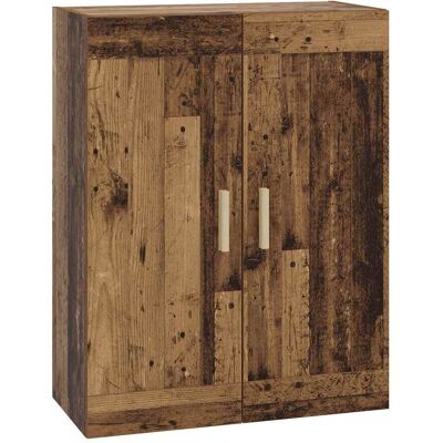 VIDAXL Armadietto A Muro A Parete Legno Antico 69,5 X 34 X 90 Cm VIDAXL Armadietto A Muro A Parete Legno Antico 69,5 X 34 X 90 Cm
