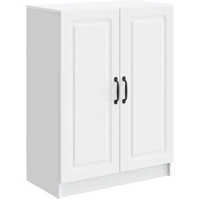 VIDAXL Credenza Bianco 66 X 34,5 X 87 Cm Legno Ingegnerizzato VIDAXL Credenza Bianco 66 X 34,5 X 87 Cm Legno Ingegnerizzato