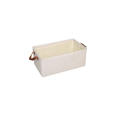 OEM (1 Pezzo/bianco, 47 X 28 X 20 Cm) Scatola Portaoggetti In Cotone E Lino Di Tianshan, Appendiabiti E Porta Pantaloni, Armadio, Scatola Portaoggetti - Crezuo OEM (1 Pezzo/bianco, 47 X 28 X 20 Cm) Scatola Portaoggetti In Cotone E Lino Di Tianshan, Appendiabiti E Porta Pantaloni, Armadio, Scatola Portaoggetti - Crezuo