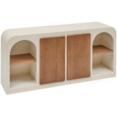 ATMOSPHERA Credenza A 2 Ante H85 Beige Terracotta, 8 Livelli - Créateur D'Intérieur ATMOSPHERA Credenza A 2 Ante H85 Beige Terracotta, 8 Livelli - Créateur D'Intérieur