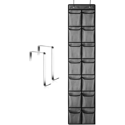ARNAULT Organizzatore Per Scarpe Da Appendere Alla Porta Con 14 Tasche E 2 Ganci, Tasca Porta Scarpe Sospesa, Organizer Per Scarpe, Contenitore Per Scarpe Per Camera Da Letto E Bagno. ARNAULT Organizzatore Per Scarpe Da Appendere Alla Porta Con 14 Tasche E 2 Ganci, Tasca Porta Scarpe Sospesa, Organizer Per Scarpe, Contenitore Per Scarpe Per Camera Da Letto E Bagno.
