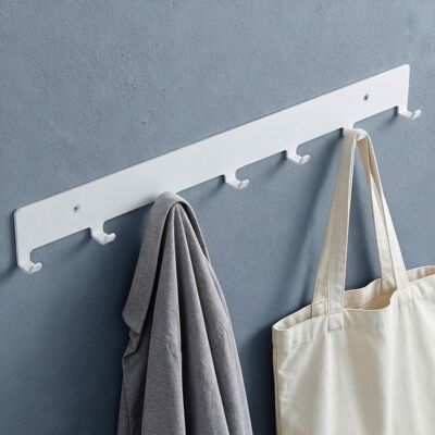 MAI & MAI Appendiabiti Da Parete Con 7 Ganci, Attaccapanni Da Muro In Metallo, Strato Antiruggine, Ganci Appendiabiti Per Camera Da Letto, Ingresso, Cucina, Bagno, Bianco, Stalo-17 MAI & MAI Appendiabiti Da Parete Con 7 Ganci, Attaccapanni Da Muro In Metallo, Strato Antiruggine, Ganci Appendiabiti Per Camera Da Letto, Ingresso, Cucina, Bagno, Bianco, Stalo-17