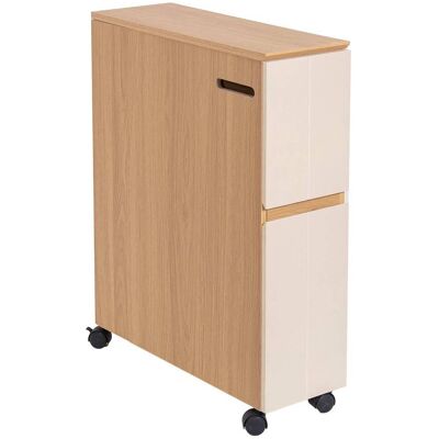 TENDANCE Mobile Multifunzione Su Rotelle Con 2 Cassetti E Portarotolo - Rivoli - TENDANCE Mobile Multifunzione Su Rotelle Con 2 Cassetti E Portarotolo - Rivoli -