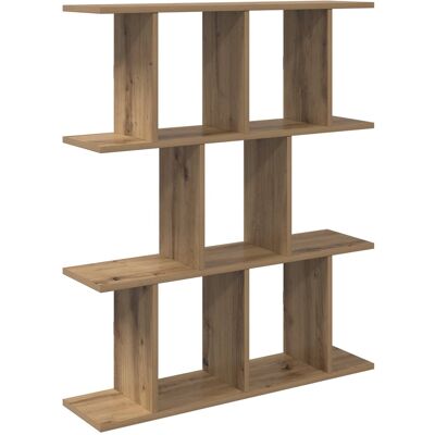 VIDAXL Scaffale Da Parete Rovere Artigianale 80 X 20 X 96 Cm VIDAXL Scaffale Da Parete Rovere Artigianale 80 X 20 X 96 Cm