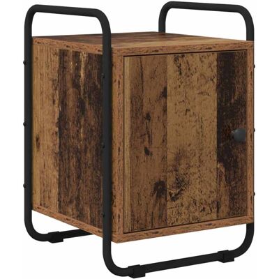 VIDAXL Armadio Da Notte Legno Antico Legno Ingegnerizzato VIDAXL Armadio Da Notte Legno Antico Legno Ingegnerizzato