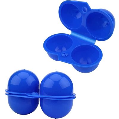 KEEMOTE Set Di 2 Contenitori Portatili Per Uova, Porta Uova In Plastica, Contenitore Per Uova Pieghevole E Portatile, Contenitore Per La Conservazione Delle Uova. KEEMOTE Set Di 2 Contenitori Portatili Per Uova, Porta Uova In Plastica, Contenitore Per Uova Pieghevole E Portatile, Contenitore Per La Conservazione Delle Uova.