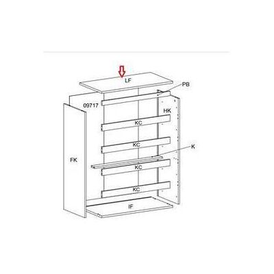 MARCA R Top Lf X Kit Cassettiera 5c Nova 77x40x107 Bianca MARCA R Top Lf X Kit Cassettiera 5c Nova 77x40x107 Bianca