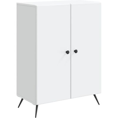 VIDAXL Credenza Bianco 66 X 34,5 X 90 Cm Legno Ingegnerizzato VIDAXL Credenza Bianco 66 X 34,5 X 90 Cm Legno Ingegnerizzato