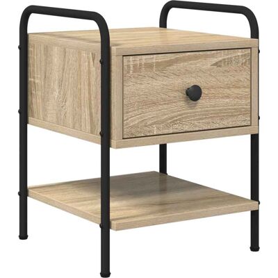 VIDAXL Armadio Da Notte Rovere Sonoma 35 X 36,5 X 47 Cm VIDAXL Armadio Da Notte Rovere Sonoma 35 X 36,5 X 47 Cm