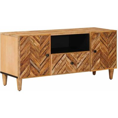 VIDAXL Armadi Di Stoccaggio Con Cassetto Marrone 105 X 33,5 X 46 VIDAXL Armadi Di Stoccaggio Con Cassetto Marrone 105 X 33,5 X 46