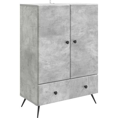 MAISON EXCLUSIVE - Credenza Grigio Cemento 66 X 34,5 X 95 Cm Legno Ingegnerizzato MAISON EXCLUSIVE - Credenza Grigio Cemento 66 X 34,5 X 95 Cm Legno Ingegnerizzato