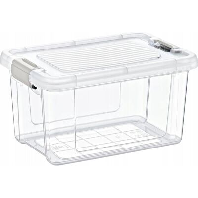 STORAGE SOLUTIONS Home Styling Collection Scatola Di Immagazzinaggio Trasparente 5000 Ml STORAGE SOLUTIONS Home Styling Collection Scatola Di Immagazzinaggio Trasparente 5000 Ml