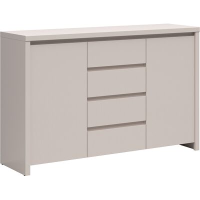 PETITS-MEUBLES Buffet 2 Ante 4 Cassetti Soren Cachemire 92cm PETITS-MEUBLES Buffet 2 Ante 4 Cassetti Soren Cachemire 92cm