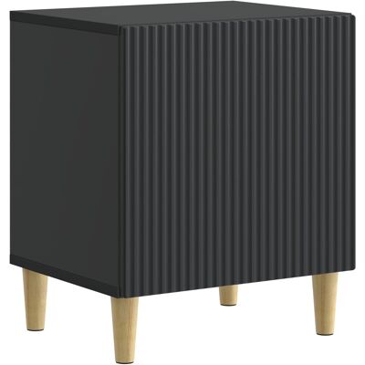VIDAXL Armadio Da Notte Nero 43 X 34,5 X 50 Cm Legno VIDAXL Armadio Da Notte Nero 43 X 34,5 X 50 Cm Legno