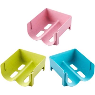 XISRENS Set Di 3 Portabottiglie Per Frigorifero, Portabicchieri Per Frigorifero, Portabottiglie Per Vino, Portabottiglie In Plastica Impilabile, Portabottiglie Per Frigorifero Impilabile (3 Colori) XISRENS Set Di 3 Portabottiglie Per Frigorifero, Portabicchieri Per Frigorifero, Portabottiglie Per Vino, Portabottiglie In Plastica Impilabile, Portabottiglie Per Frigorifero Impilabile (3 Colori)