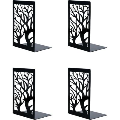 OEM Set Di 4 Fermalibri In Metallo Antiscivolo, Organizer Per Libri Per Scaffali, Fermalibri Robusti Per Ufficio, Casa, Biblioteca, Neri OEM Set Di 4 Fermalibri In Metallo Antiscivolo, Organizer Per Libri Per Scaffali, Fermalibri Robusti Per Ufficio, Casa, Biblioteca, Neri