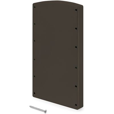 EMUCA - Spessore Laterale Per Appendiabiti Per Armadio Hang Imballo 1 Set Verniciato Moka EMUCA - Spessore Laterale Per Appendiabiti Per Armadio Hang Imballo 1 Set Verniciato Moka