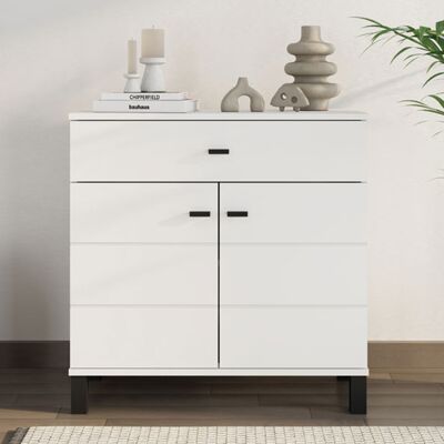 DMORA Credenza Pisac, Madia 2 Ripiani, Un Cassetto, 2 Ante, 77x35x78h Cm Bianco DMORA Credenza Pisac, Madia 2 Ripiani, Un Cassetto, 2 Ante, 77x35x78h Cm Bianco