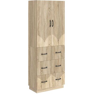 VIDAXL Set Di Armadi 2 Pz 66 X 34,5 X 87 Cm Legno Ingegnerizzato VIDAXL Set Di Armadi 2 Pz 66 X 34,5 X 87 Cm Legno Ingegnerizzato
