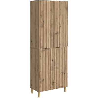 VIDAXL Set Di Armadi 2 Pz Rovere Artigianale Legno Ingegnerizzato VIDAXL Set Di Armadi 2 Pz Rovere Artigianale Legno Ingegnerizzato