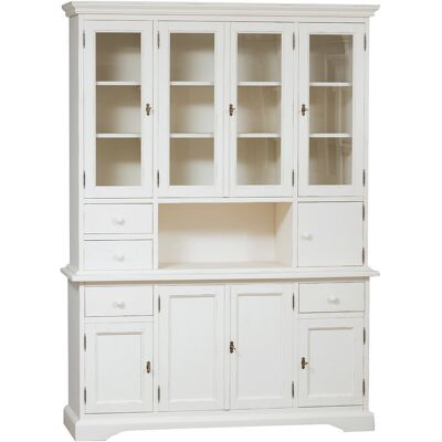 BISCOTTINI - Credenza Soggiorno Alta 200x156x50 Cm Made In Italy Mobile Credenza Legno Massello Credenza Cucina Alta Buffet Mobile Soggiorno BISCOTTINI - Credenza Soggiorno Alta 200x156x50 Cm Made In Italy Mobile Credenza Legno Massello Credenza Cucina Alta Buffet Mobile Soggiorno