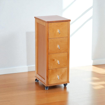 Liberoshopping Carrello in legno con 4 cassetti - Mobile di stoccaggio Liberoshopping Carrello in legno con 4 cassetti - Mobile di stoccaggio