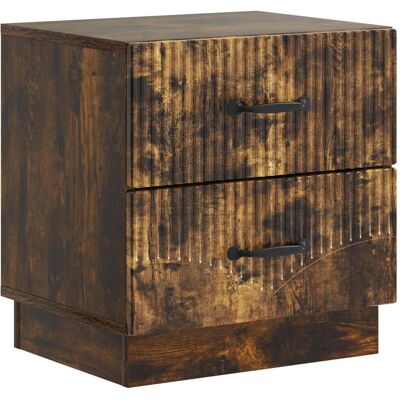 VIDAXL Armadio Da Notte Con Cassetto Rovere Fumo 43 X 34,5 X 44,5 Cm VIDAXL Armadio Da Notte Con Cassetto Rovere Fumo 43 X 34,5 X 44,5 Cm