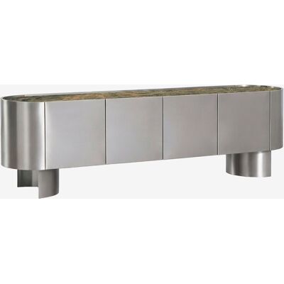 SKLUM Mobile Tv In Acciaio Inox Luena SKLUM Mobile Tv In Acciaio Inox Luena