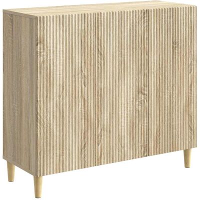 MAISON EXCLUSIVE - Credenza Rovere Sonoma 89 X 34,5 X 80 Cm Legno Ingegnerizzato MAISON EXCLUSIVE - Credenza Rovere Sonoma 89 X 34,5 X 80 Cm Legno Ingegnerizzato