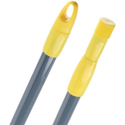 TENDANCE Manico Telescopico In Metallo Da 130 Cm Con Sospensione Girevole, Finitura Laccata - Grigio Curry - TENDANCE Manico Telescopico In Metallo Da 130 Cm Con Sospensione Girevole, Finitura Laccata - Grigio Curry -