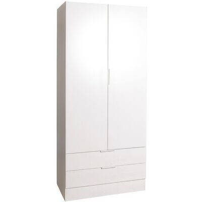 MARCA Armadio Espresso 2a+2c 82x46xh184cm Bianco MARCA Armadio Espresso 2a+2c 82x46xh184cm Bianco