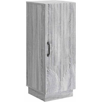 VIDAXL Credenza Grigio Sonoma 33 X 34,5 X 87 Cm Legno VIDAXL Credenza Grigio Sonoma 33 X 34,5 X 87 Cm Legno