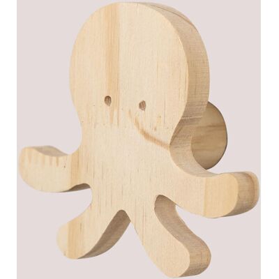 ULISEM Appendiabiti Da Parete In Legno Massello Di Pino – Pol Kids Sklum – Design A Misura Di Bambino, 5 Ganci, Legno Naturale Non Trattato, 45 X 12 Cm ULISEM Appendiabiti Da Parete In Legno Massello Di Pino – Pol Kids Sklum – Design A Misura Di Bambino, 5 Ganci, Legno Naturale Non Trattato, 45 X 12 Cm
