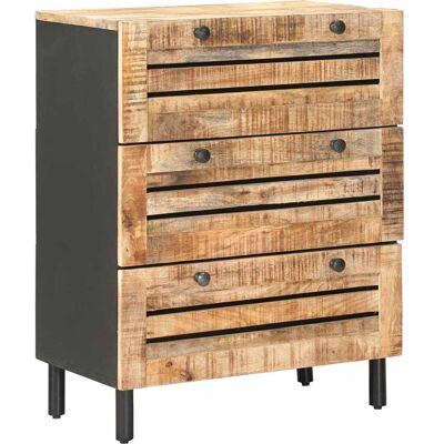 VIDAXL Armadi Di Stoccaggio 60 X 33 X 75 Cm Legno Di Mango Massello VIDAXL Armadi Di Stoccaggio 60 X 33 X 75 Cm Legno Di Mango Massello