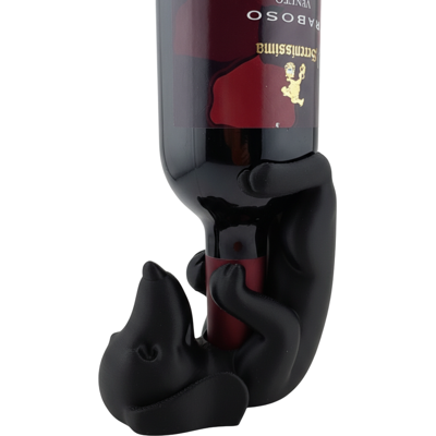 OEM Portabottiglie A Forma Di Bassotto Nero, Portabottiglie/portaolio, Decorazione Per La Cucina OEM Portabottiglie A Forma Di Bassotto Nero, Portabottiglie/portaolio, Decorazione Per La Cucina
