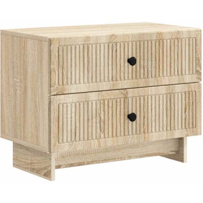 VIDAXL Armadio Da Notte Con Cassetto Rovere Sonoma 62 X 34,5 X VIDAXL Armadio Da Notte Con Cassetto Rovere Sonoma 62 X 34,5 X