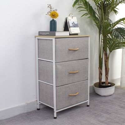 Bakaji - Cassettiera Armadietto 3-Drawer - Cassettiera Bakaji - Cassettiera Armadietto 3-Drawer - Cassettiera