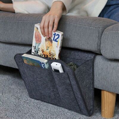 OEM Tasca Portaoggetti Da Comodino, Organizer In Feltro Con 7 Tasche Per Sponde Del Letto, Divano, Riviste E Libri. OEM Tasca Portaoggetti Da Comodino, Organizer In Feltro Con 7 Tasche Per Sponde Del Letto, Divano, Riviste E Libri.