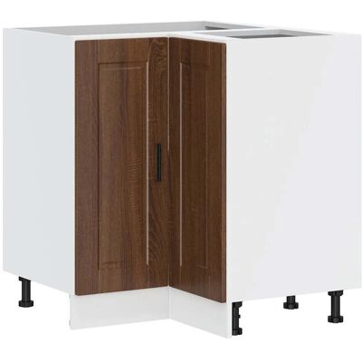 HELLOSHOP26 Armadio Ad Angolo Da Cucina Porto 75,5 X 75,5 X 81,5 Cm Pratico Spazio Di Archiviazione Piedi Regolabili Moderno In Legno Ingegnerizzato Marrone 020050299 HELLOSHOP26 Armadio Ad Angolo Da Cucina Porto 75,5 X 75,5 X 81,5 Cm Pratico Spazio Di Archiviazione Piedi Regolabili Moderno In Legno Ingegnerizzato Marrone 020050299